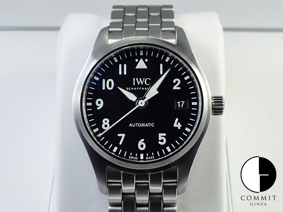 IWC パイロットウォッチ Ref.IW324010 ブラック文字盤 中古 FAV1V9J0