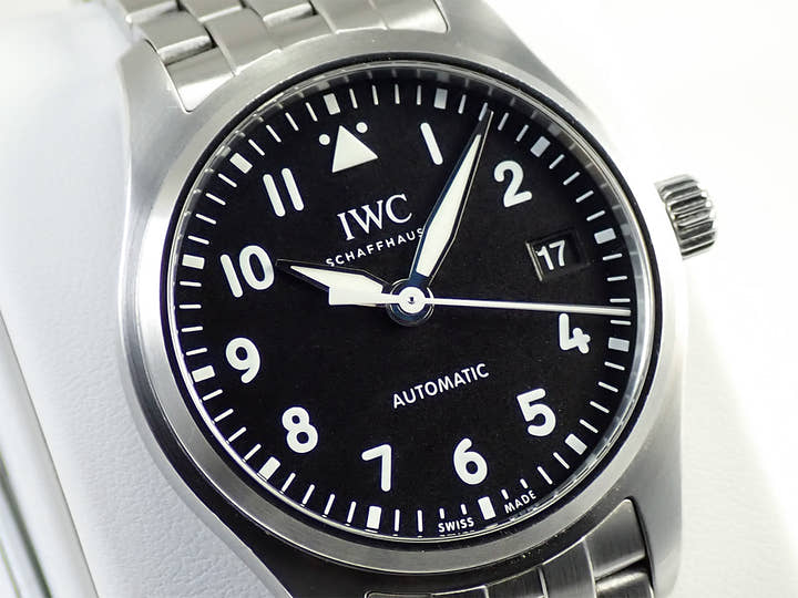 IWC パイロットウォッチ Ref.IW324010 ブラック文字盤 中古 FAV1V9J0