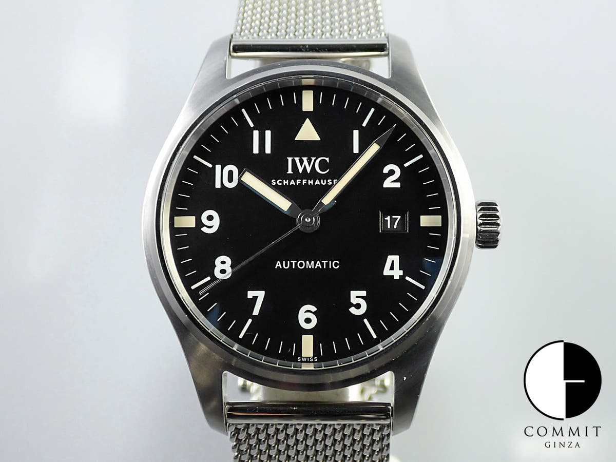 IWC パイロットウォッチ マーク XVIII トリビュート・トゥー・マークXI Ref.IW327007 ブラック文字盤 美品 019K7303