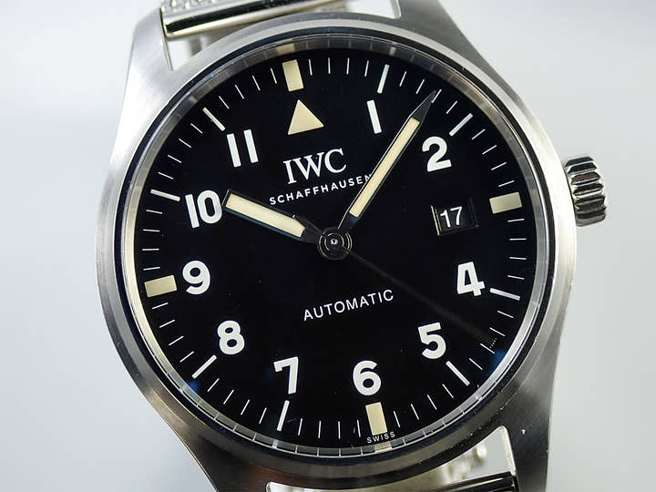 IWC パイロットウォッチ マーク XVIII トリビュート・トゥー・マークXI Ref.IW327007 ブラック文字盤 美品 019K7303
