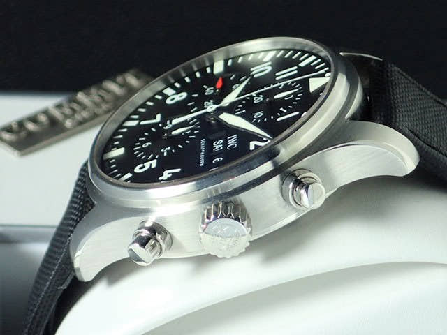 IWC パイロットウォッチ Ref.IW377710 ブラック文字盤 中古 pilot-6