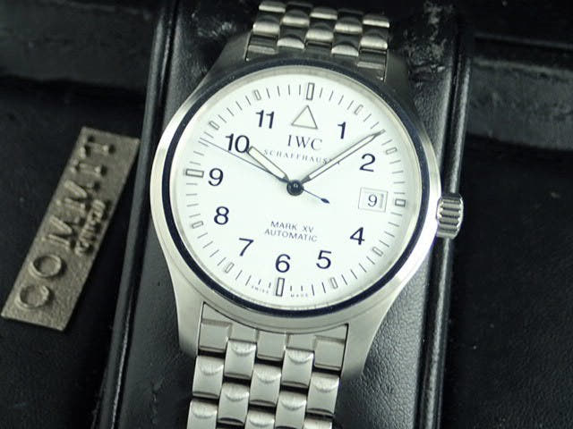 IWC パイロットウォッチ Ref.IW325310 ホワイト文字盤 中古 pilot-8