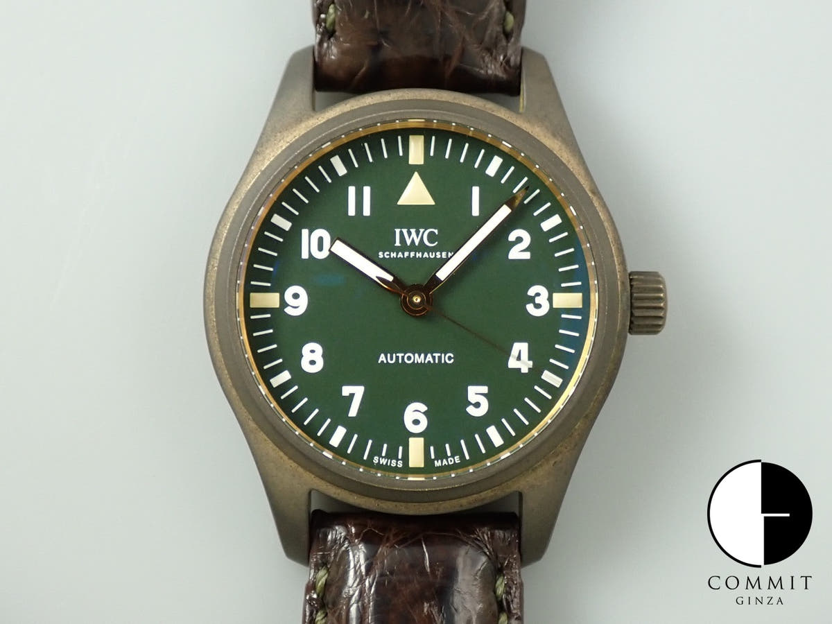 IWC パイロットウォッチ オートマティック 36 Ref.IW324019 グリーン文字盤 中古 793L8KP4