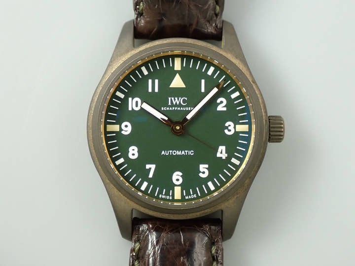 IWC パイロットウォッチ オートマティック 36 Ref.IW324019 グリーン文字盤 中古 793L8KP4