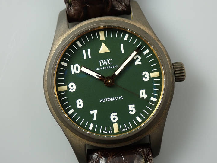 IWC パイロットウォッチ オートマティック 36 Ref.IW324019 グリーン文字盤 中古 793L8KP4