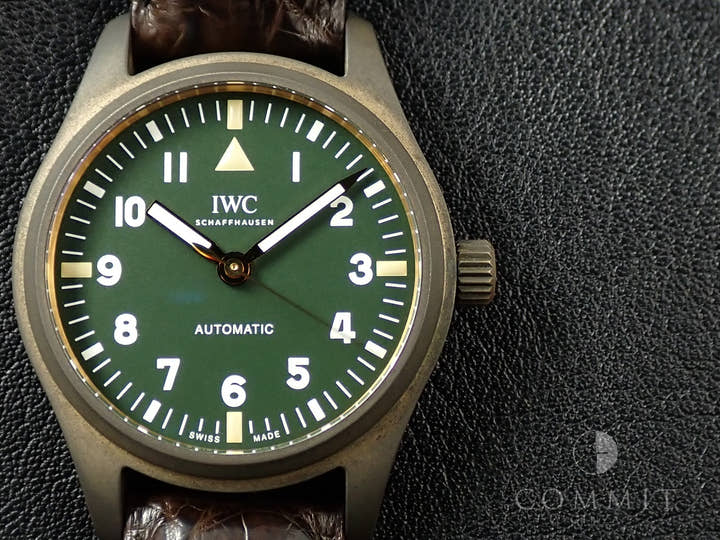 IWC パイロットウォッチ オートマティック 36 Ref.IW324019 グリーン文字盤 中古 793L8KP4