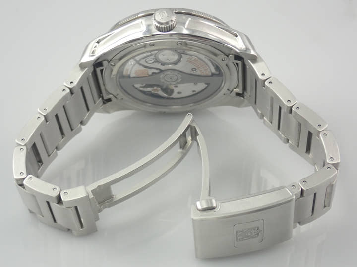 H.モーザー パイオニア Ref.3200-1204 ブルー文字盤 中古 pioneer