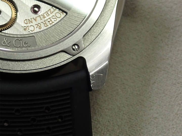 H.モーザー パイオニアセンターセコンド Ref.3200-1202 コズミックグリーン文字盤 中古 XK8H2T95