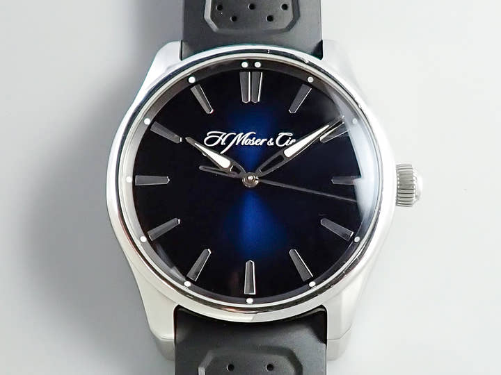 H.モーザー パイオニアセンターセコンド Ref.3200-1200 ミッドナイトブルーフュメ文字盤 中古 W7712377