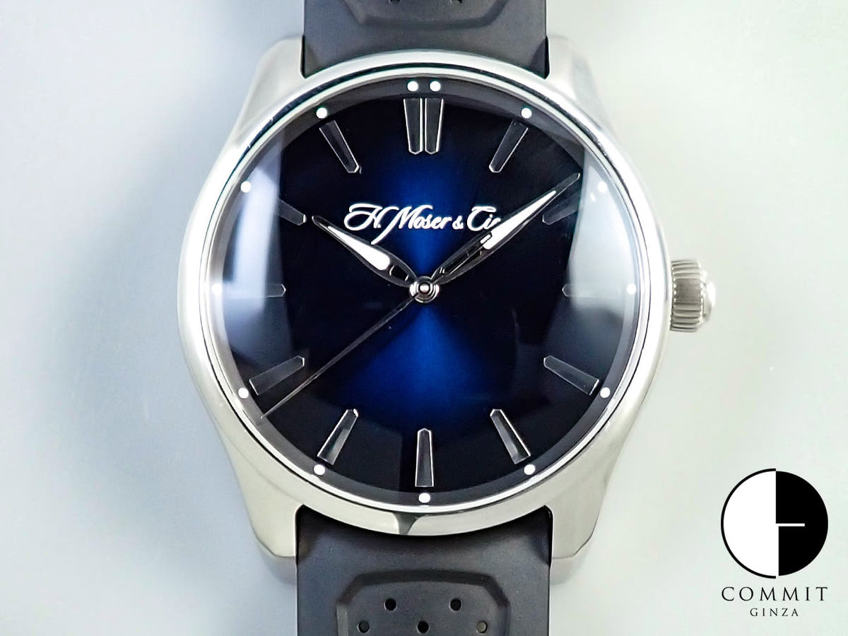 H.モーザー パイオニア センターセコンド Ref.3200-1200 ミッドナイトブルーフュメ文字盤 中古 F4VL2YHF