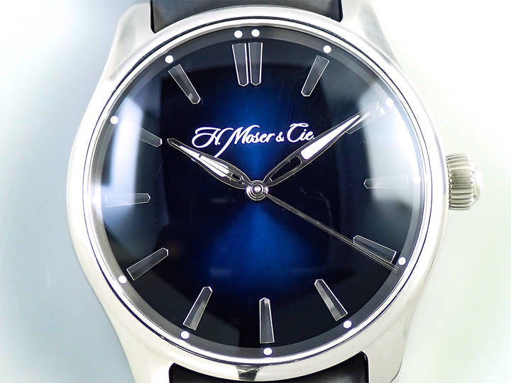 H.モーザー パイオニア センターセコンド Ref.3200-1200 ミッドナイトブルーフュメ文字盤 中古 F4VL2YHF