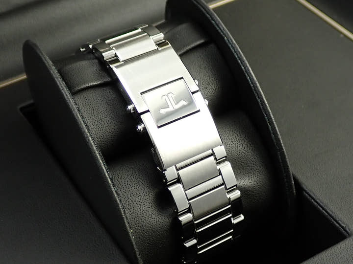 ジャガールクルト ポラリス マリナー メモボックス Ref.Q9038180 ブルー文字盤 美品 C0U62CMJ