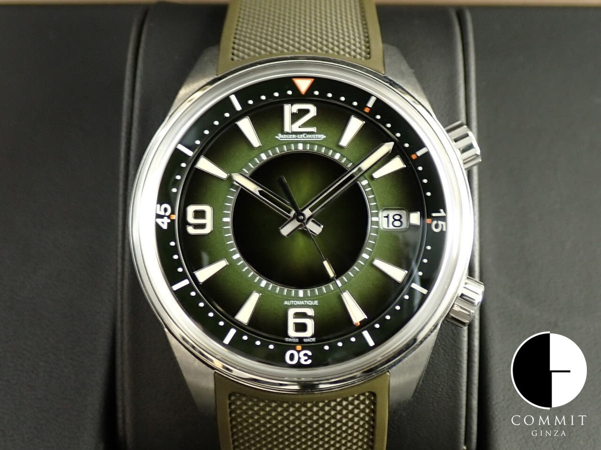 Jaeger-LeCoultre Polaris Date Ref.Q906863J Green Gradient Dial Very Good Condition 6M8CZWLY