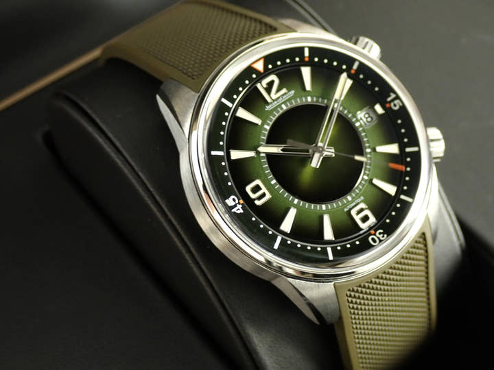 Jaeger-LeCoultre Polaris Date Ref.Q906863J Green Gradient Dial Very Good Condition 6M8CZWLY