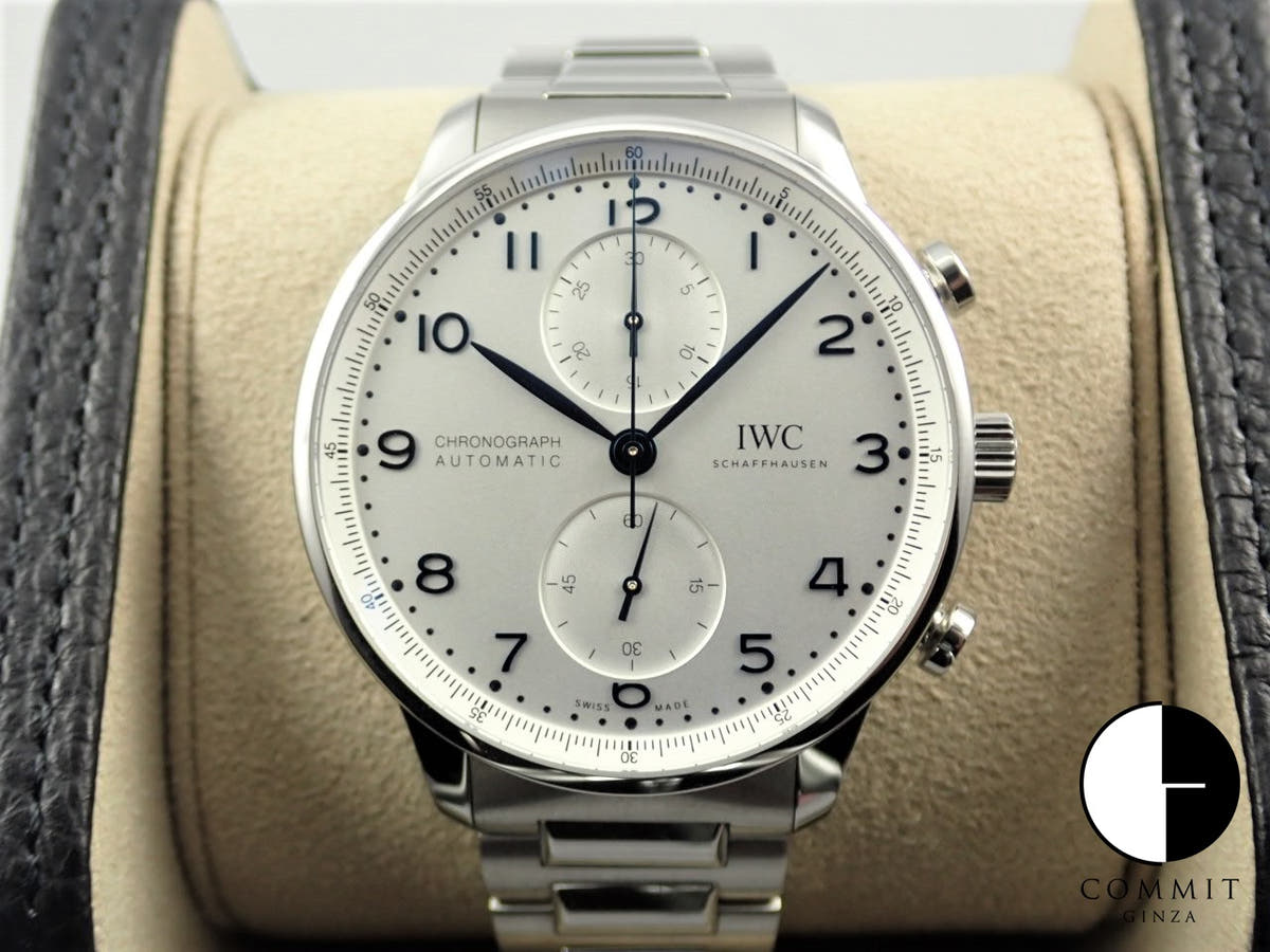 IWC Portuguese Chronograph Ref.IW371617 Silver Dial Unused Y15S7K8L