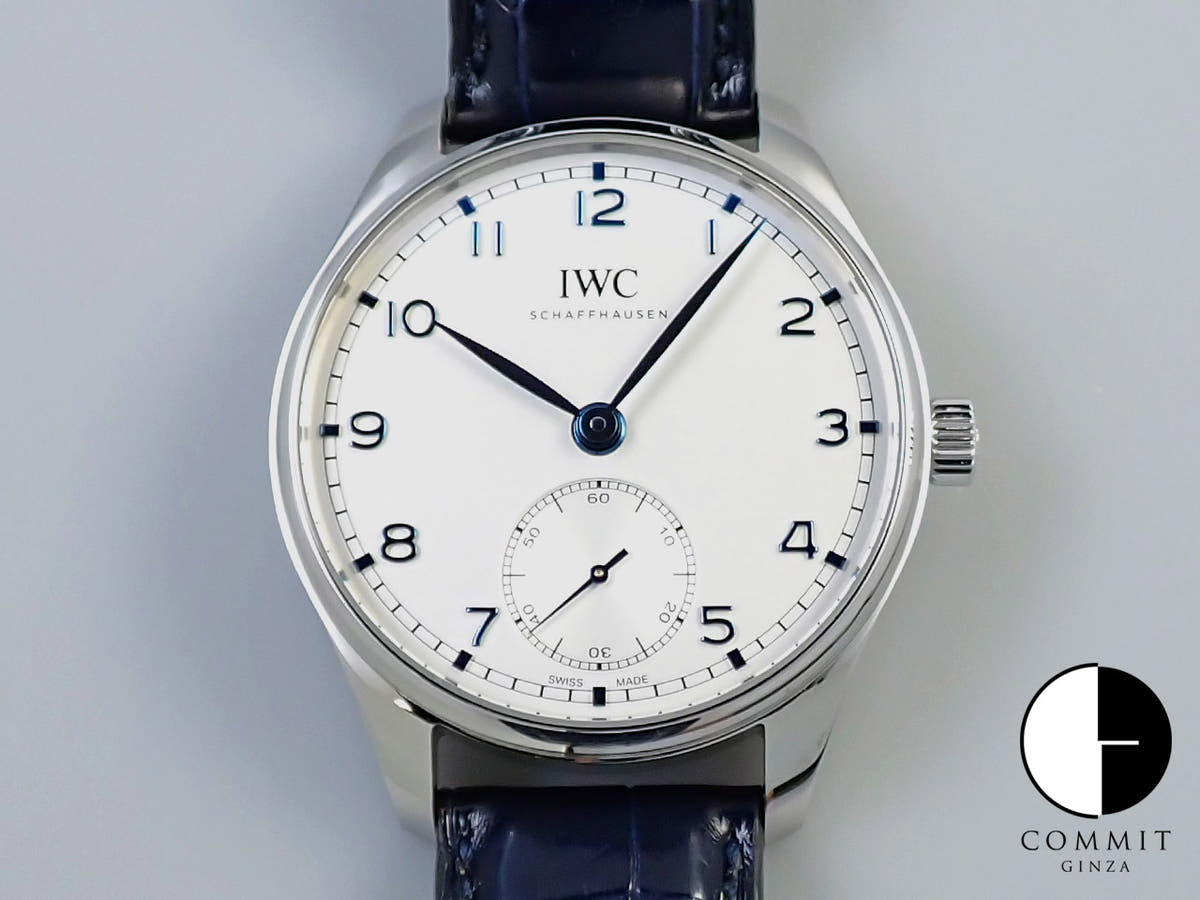 IWC ポルトギーゼ Ref.IW358304 シルバー文字盤 美品 80SCVFFK