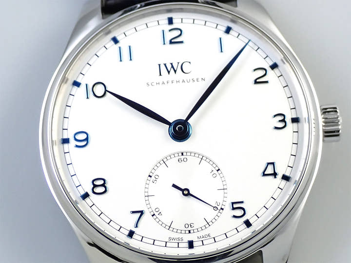 IWC ポルトギーゼ Ref.IW358304 シルバー文字盤 美品 80SCVFFK