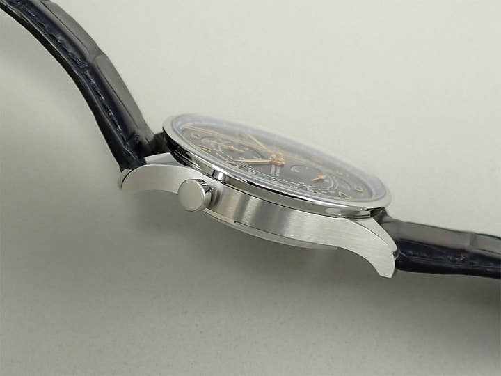 IWC ポルトギーゼ クロノグラフ ラトラパンテ ブティック ミラノ Ref.IW371222 ブルー文字盤 中古 8XA3JFYS