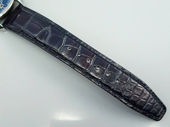 IWC ポルトギーゼ クロノグラフ ラトラパンテ ブティック ミラノ Ref.IW371222 ブルー文字盤 中古 8XA3JFYS