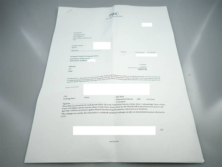 IWC ポルトギーゼ クロノグラフ ラトラパンテ ブティック ミラノ Ref.IW371222 ブルー文字盤 中古 8XA3JFYS