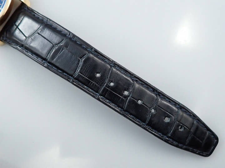 IWC ポルトギーゼ クロノグラフ ラトラパンテ ブティック ミラノ Ref.IW371215 ブルー文字盤 中古 HA8F2ZRH