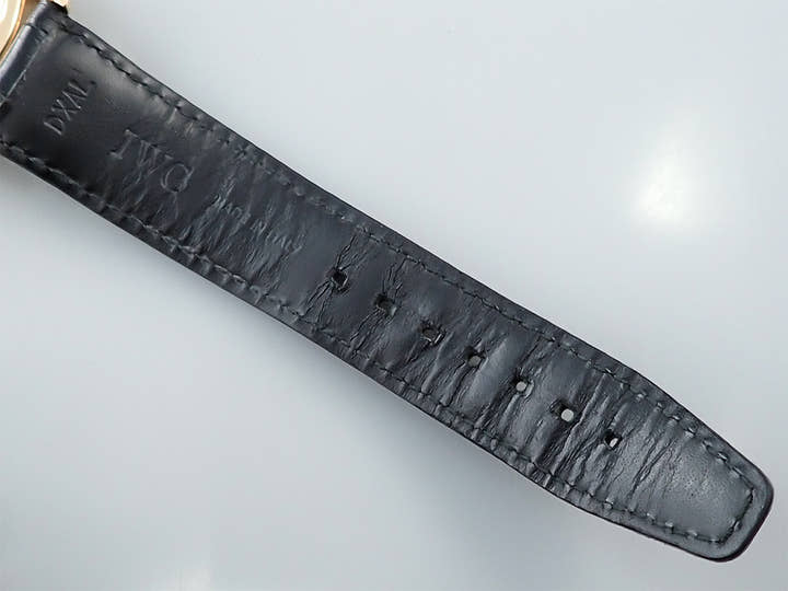 IWC ポルトギーゼ クロノグラフ ラトラパンテ ブティック ミラノ Ref.IW371215 ブルー文字盤 中古 HA8F2ZRH