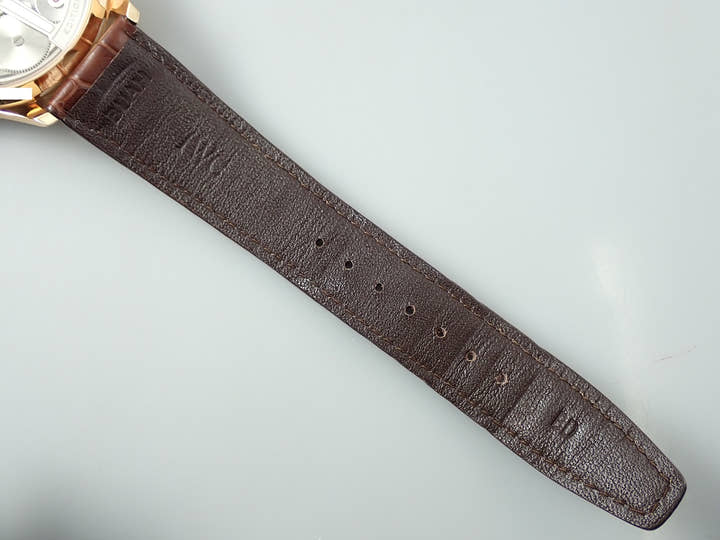 IWC ポルトギーゼ オートマティック Ref.IW500124 18KREG ブラウン文字盤 美中古 W3244966