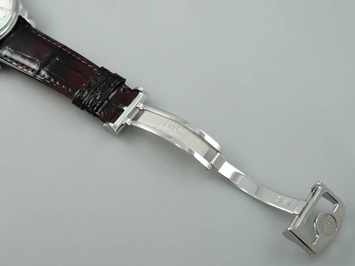 IWC ポルトギーゼ パーペチュアル カレンダー トゥールビヨン Ref.IW504505 シルバー文字盤 美品 3YY2ZJ23