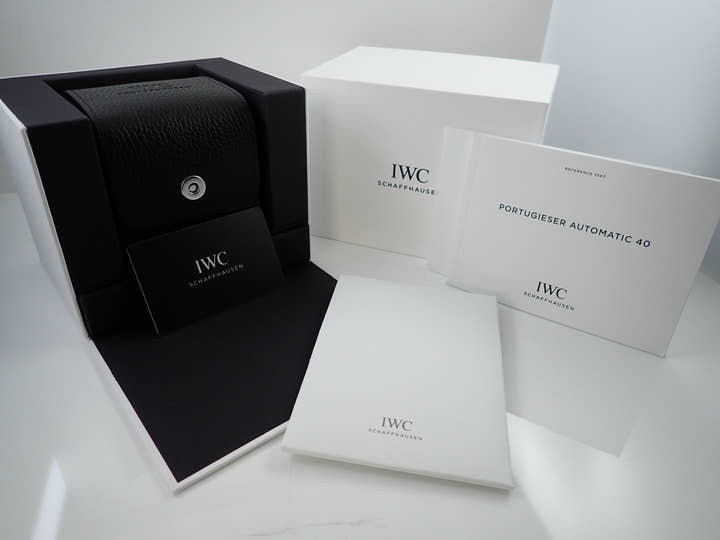 IWC ポルトギーゼ オートマティック Ref.IW358306 シルバー文字盤 美品 JPTX5Y07