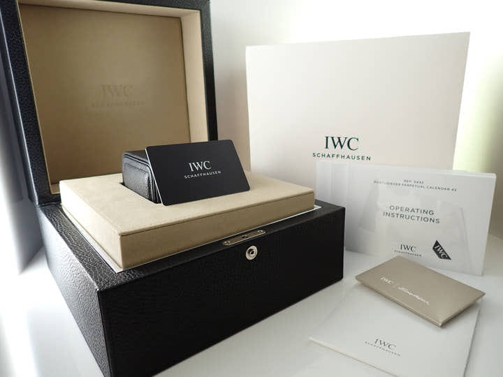IWC ポルトギーゼ パーペチュアル カレンダー Ref.IW344202 シルバー文字盤 美中古 XA630333