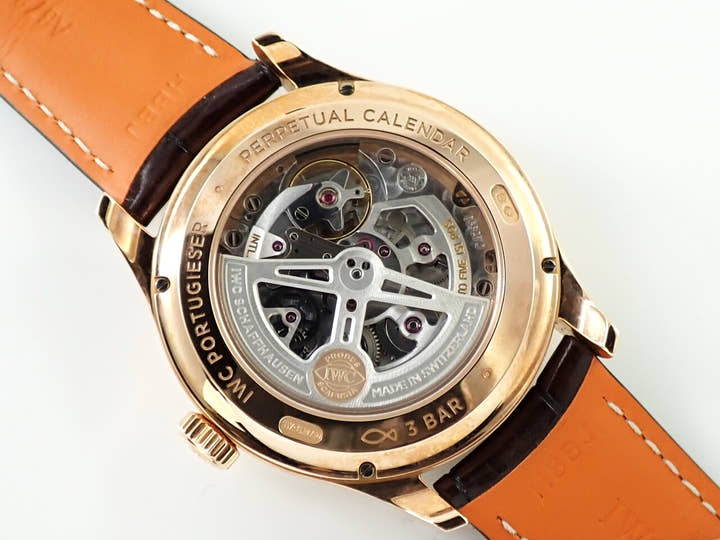 IWC ポルトギーゼ パーペチュアル カレンダー Ref.IW344202 シルバー文字盤 美中古 XA630333