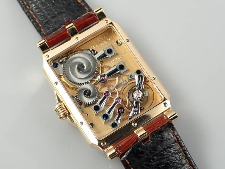 ラング&ハイネ ゲオルグ Ref.- ホワイトエナメル文字盤 美品 7XJ21OZR