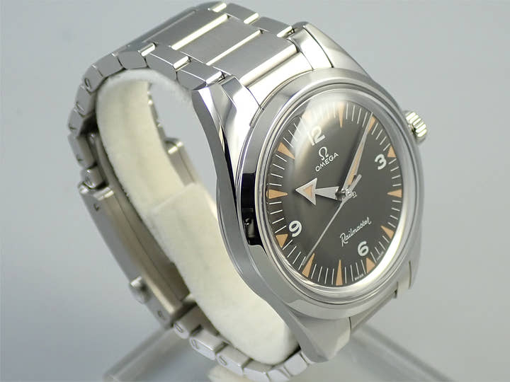 オメガ レイルマスター 1957 トリロジー Ref.220.10.38.20.01.002 ブラック文字盤 未使用 1V065529