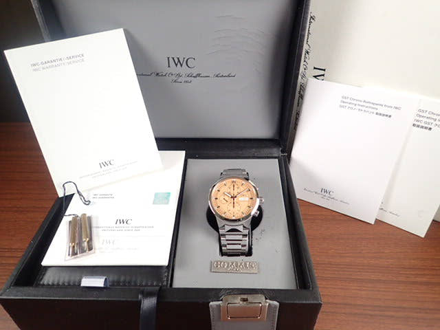 IWC ラトラパンテ Ref.IW371513 ピンク文字盤 中古 rattrapante