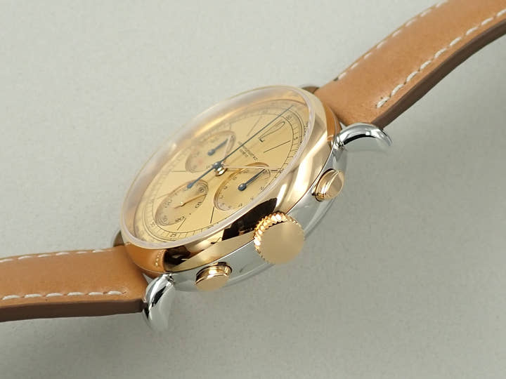 オーデマピゲ リマスター 01 クロノグラフ Ref.26595SR.OO.A032VE.01 ステンレススチール/ピンクゴールド イエローゴールドカラー文字盤