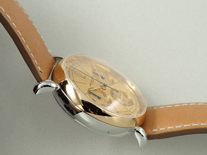 オーデマピゲ リマスター 01 クロノグラフ Ref.26595SR.OO.A032VE.01 ステンレススチール/ピンクゴールド イエローゴールドカラー文字盤