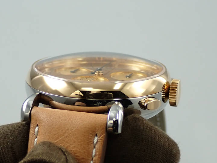 オーデマピゲ リマスター 01 クロノグラフ Ref.26595SR.OO.A032VE.01 ステンレススチール/ピンクゴールド イエローゴールドカラー文字盤