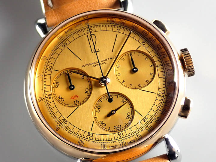 オーデマピゲ リマスター01 Ref.26595SR.OO.A032VE.01 イエローゴールドカラー文字盤 未使用 remaster