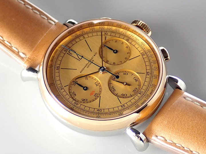 オーデマピゲ リマスター01 Ref.26595SR.OO.A032VE.01 イエローゴールドカラー文字盤 未使用 remaster