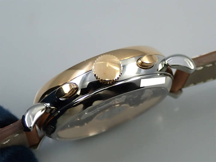 オーデマピゲ リマスター 01 クロノグラフ Ref.26595SR.OO.A032VE.01 ステンレススチール/ピンクゴールド イエローゴールドカラー文字盤