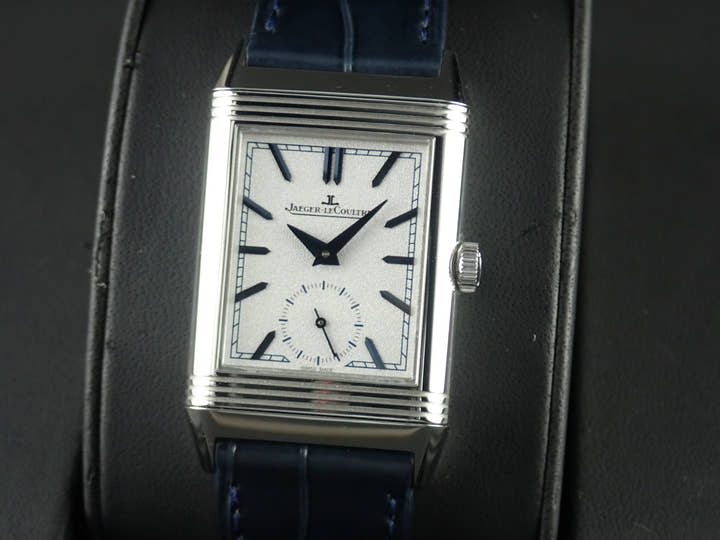 ジャガールクルト レベルソ Ref.Q3908420 シルバー/ブルー文字盤 中古 reverso-11