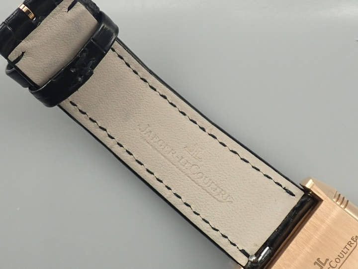Jaeger-LeCoultre Reverso Classic Large Duo Small Second Ref.Q3842520 Silver Gray Dial Good Condition 9ZP92H86