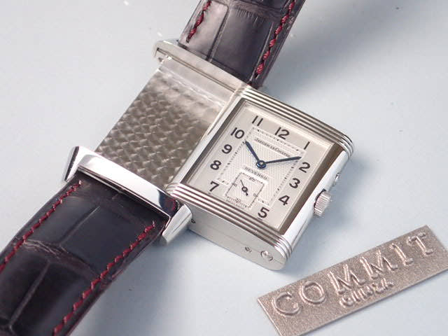 ジャガールクルト レベルソ Ref.Q271.84.70 シルバー×グレー文字盤 中古 reverso-2