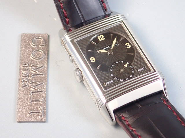 ジャガールクルト レベルソ Ref.Q271.84.70 シルバー×グレー文字盤 中古 reverso-2
