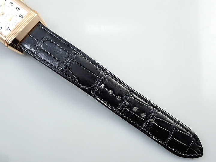 ジャガールクルト レベルソ クラシック デュオ スモールセコンド Ref.Q3842520 シルバーグレー文字盤 美品 227RMUAZ