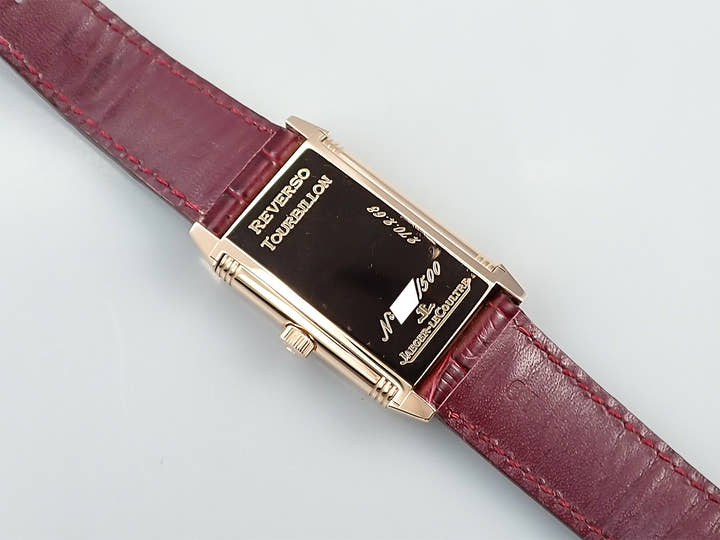 ジャガールクルト レベルソ トゥールビヨン Ref.270.2.68 シルバー文字盤 美品 L0L13ZH4
