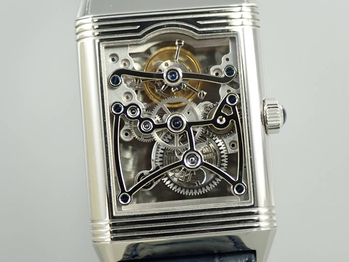 ジャガールクルト レベルソ トゥールビヨン Ref.270.6.48 スケルトン文字盤 中古 455ATSAH