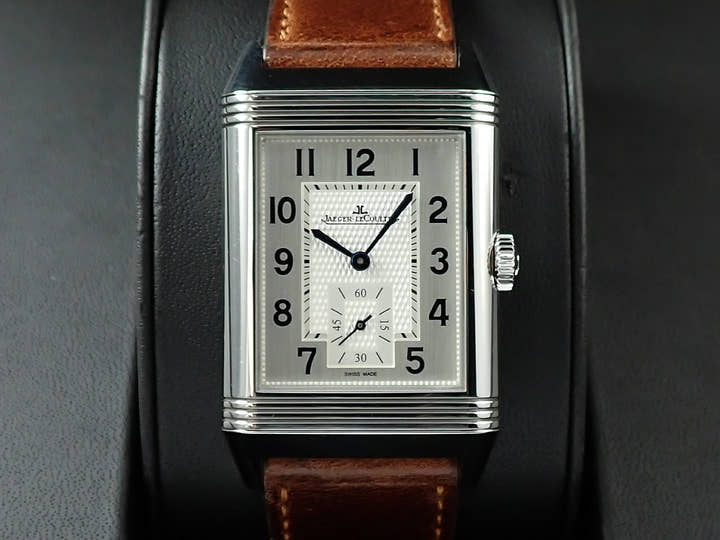 Jaeger-LeCoultre Reverso Classic Duo Small Second Ref.Q3848422 Silver Dial Used PX506964