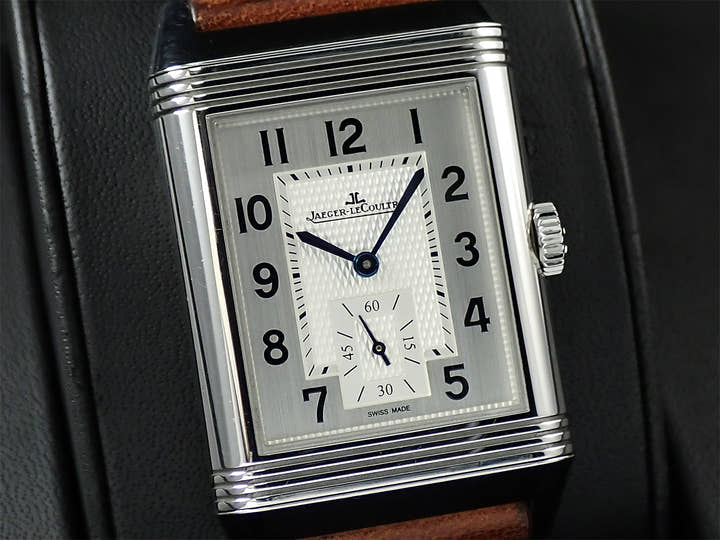 Jaeger-LeCoultre Reverso Classic Duo Small Second Ref.Q3848422 Silver Dial Used PX506964