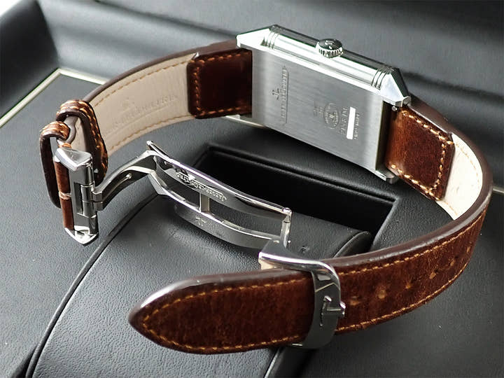 Jaeger-LeCoultre Reverso Classic Duo Small Second Ref.Q3848422 Silver Dial Used PX506964